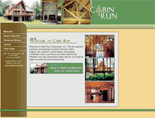 Tablet Screenshot of cabin-run.com